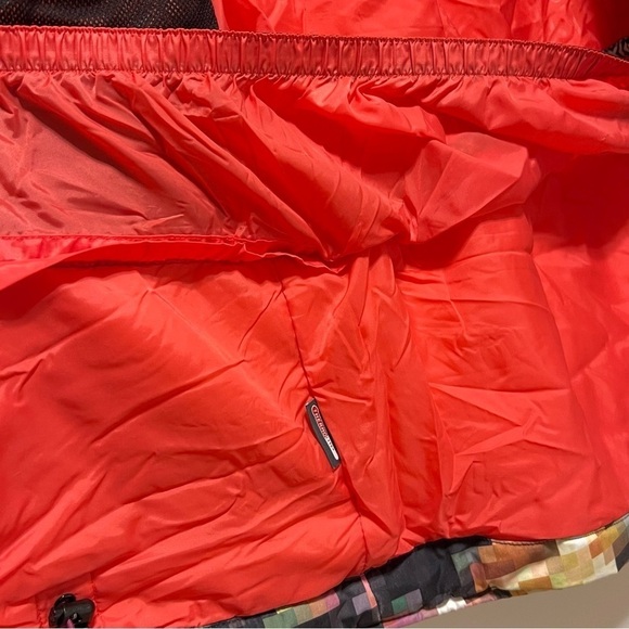 Women BURTON DRYRIDE Pink Pixilated Cadence Snowboard Hooded XXS Ski Snow Jacket - Picture 10 of 13